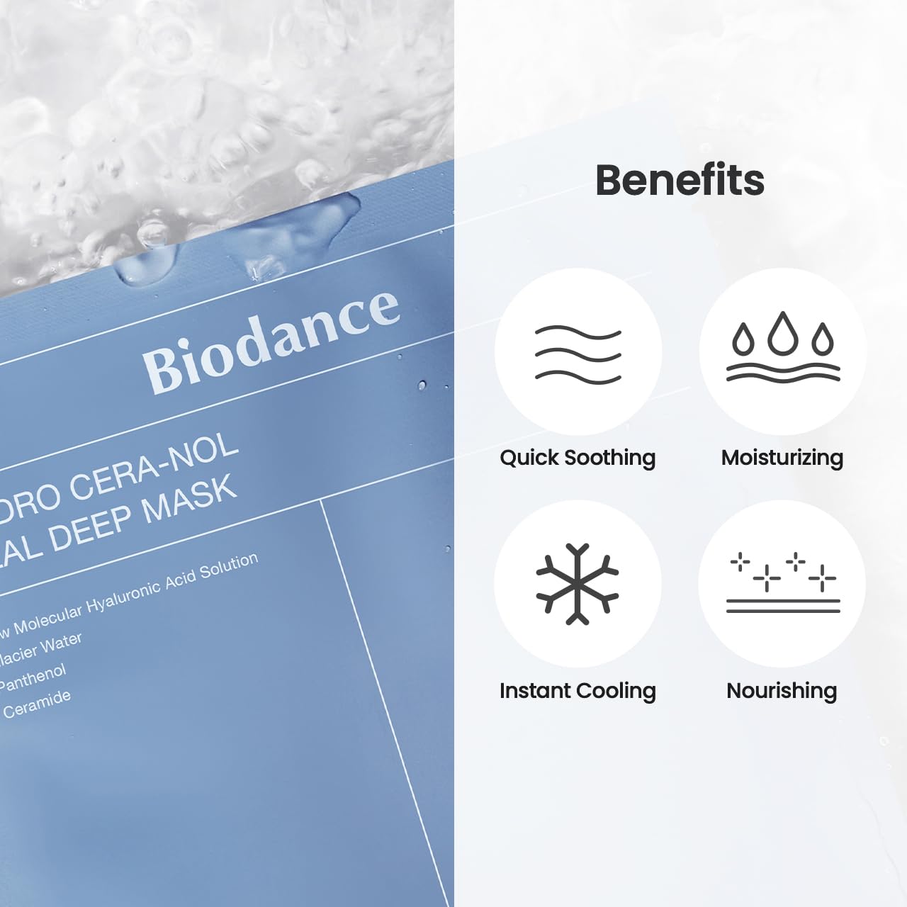 BIODANCE Hydro Cera-nol Real Deep Mask(1box 4)