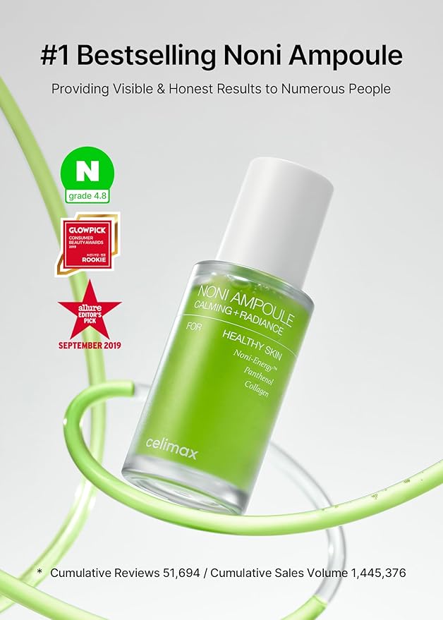 celimax NONI AMPOULE CALMING+RADIANCE