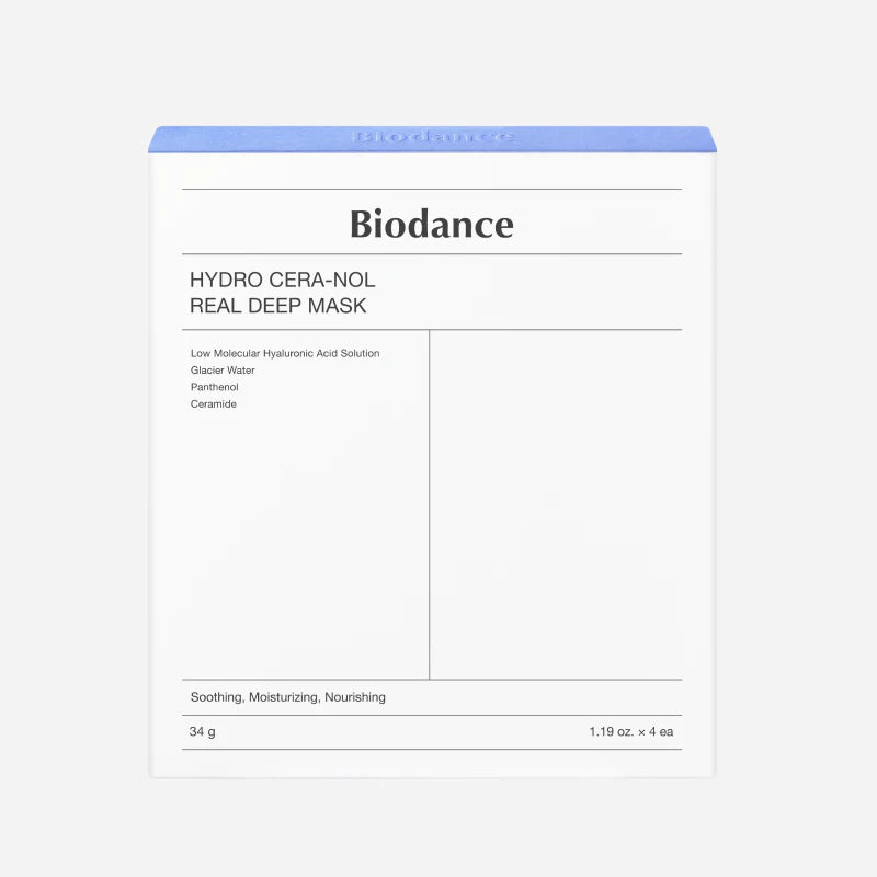 BIODANCE Hydro Cera-nol Real Deep Mask(1box 4)