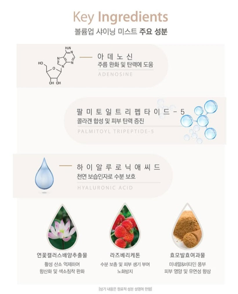 Dr.Herge Volume Up Shining Mist