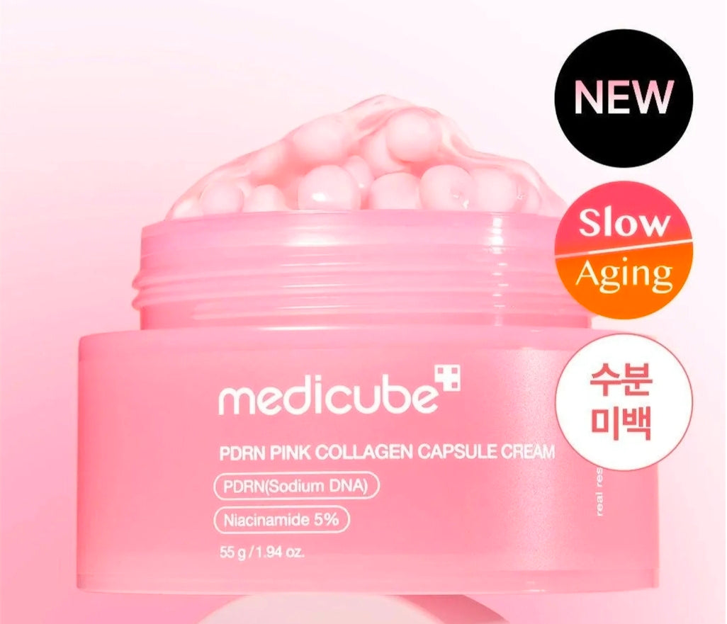 medicube PDRN Pink Collagen Capsule cream