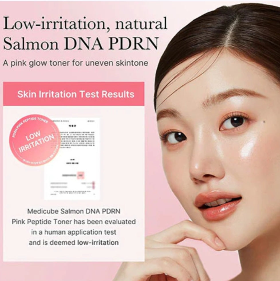 medicube Salmon DNA PDRN Pink CICA Soothing Toner
