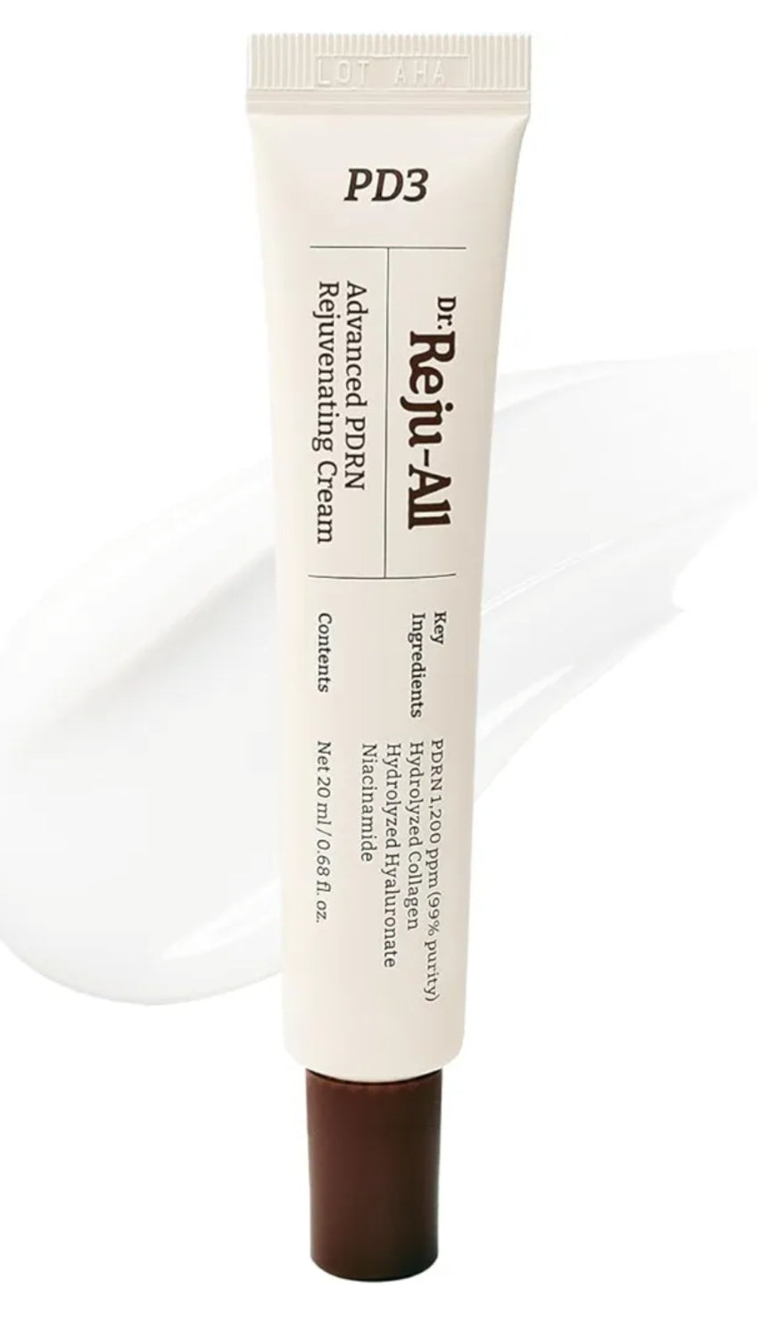 Dr. Reju-All Advanced PDRN Rejuvenating Cream – 99% Pure Salmon DNA PDRN Face Moisturizer – Optimal 1200ppm Concentration for Visible Results – Korean Anti-Aging Skin Care Face Cream