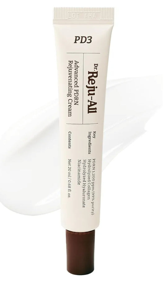Dr. Reju-All Advanced PDRN Rejuvenating Cream – 99% Pure Salmon DNA PDRN Face Moisturizer – Optimal 1200ppm Concentration for Visible Results – Korean Anti-Aging Skin Care Face Cream