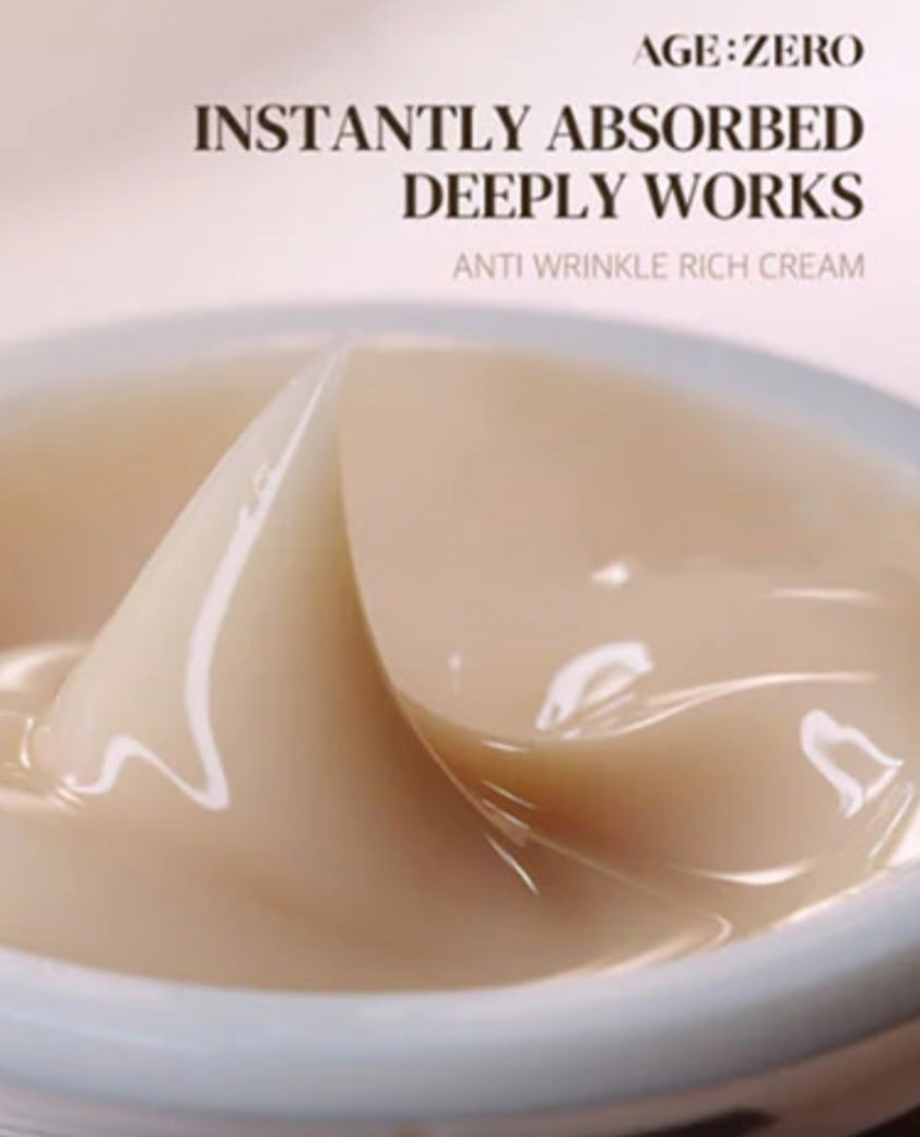 AGE:ZERO Anti Wrinkle Rich Cream 50ml