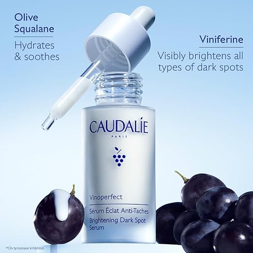 Caudalie Vinoperfect Brightening Dark Spot Serum +sunscreen set