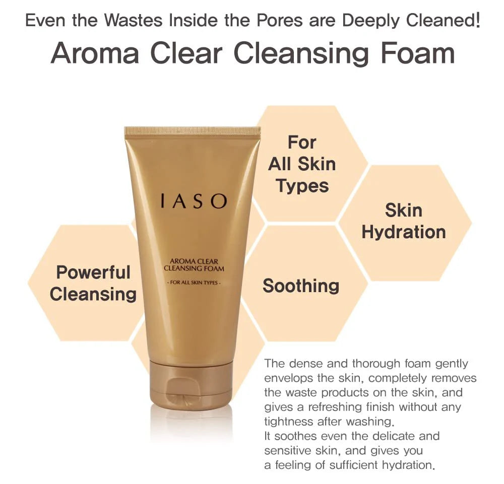 IASO Aroma Clear Cleansing Foam