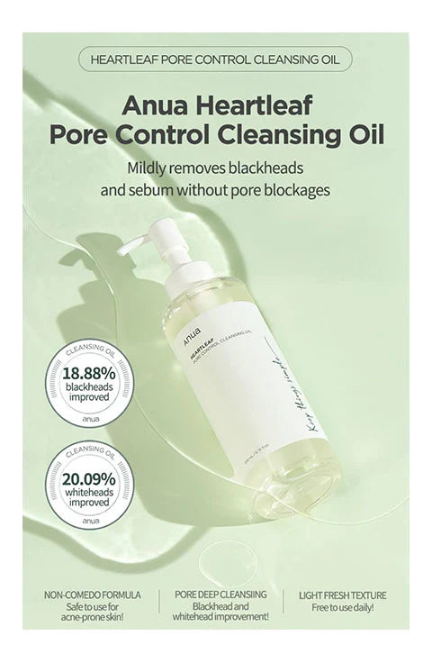 ANUA Heartleaf Pore Control Cleansing Oil