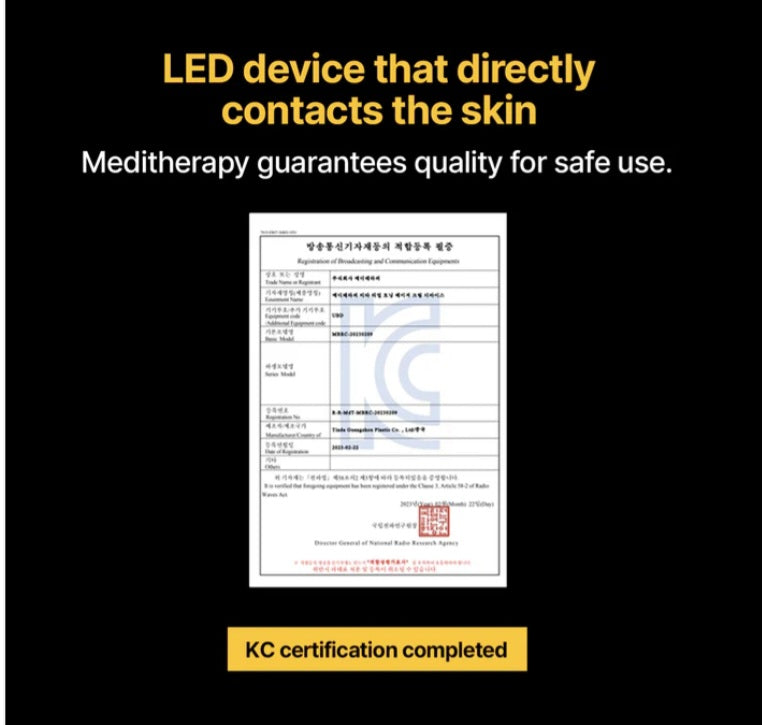 MEDITHERAPY Vita Real Toning Laser Cream + LED Device