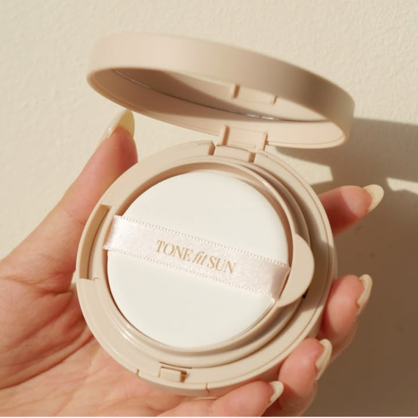 TONEFITSUN Vegan Dewy Cover Sun Cushion