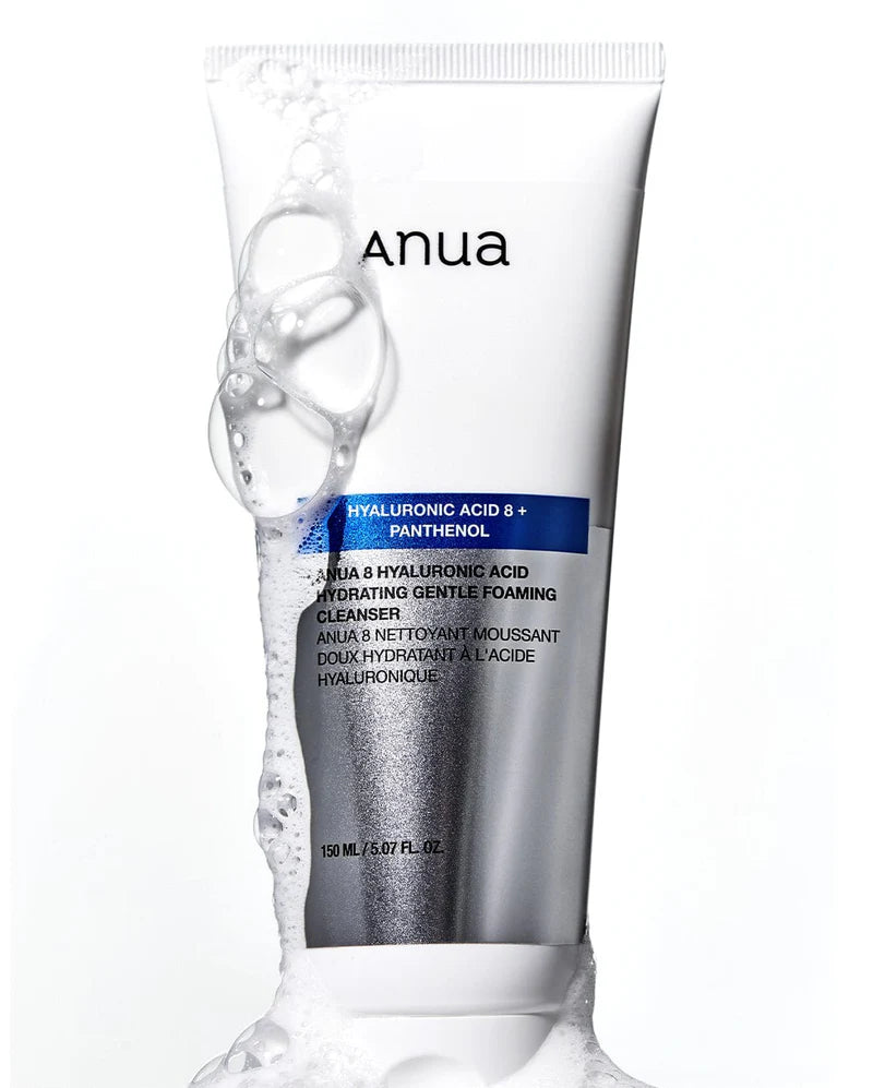 ANUA 8 Hyaluronic Acid Hydrating Gentle Foaming Cleanser