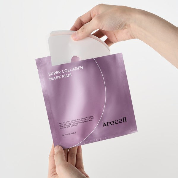 AROCELL SUPER COLLGEN MASK PLUS(4PCS)